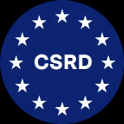 Logo for Corporate Sustainability Reporting Directive (CSRD)
