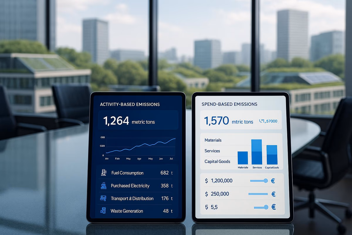 Activity-Based vs Spend-Based Emission Methods