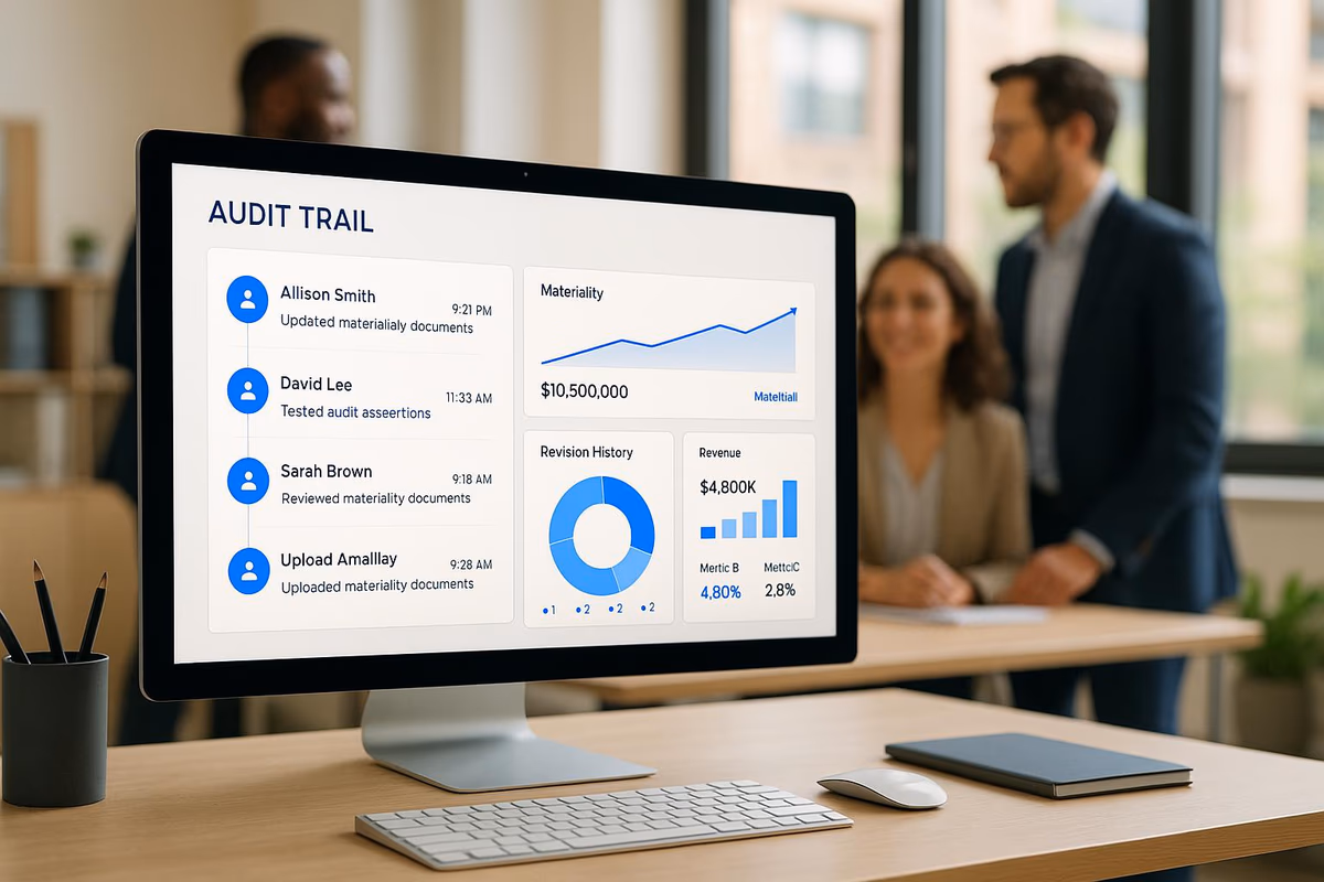 Audit Trails for Materiality Documentation Updates