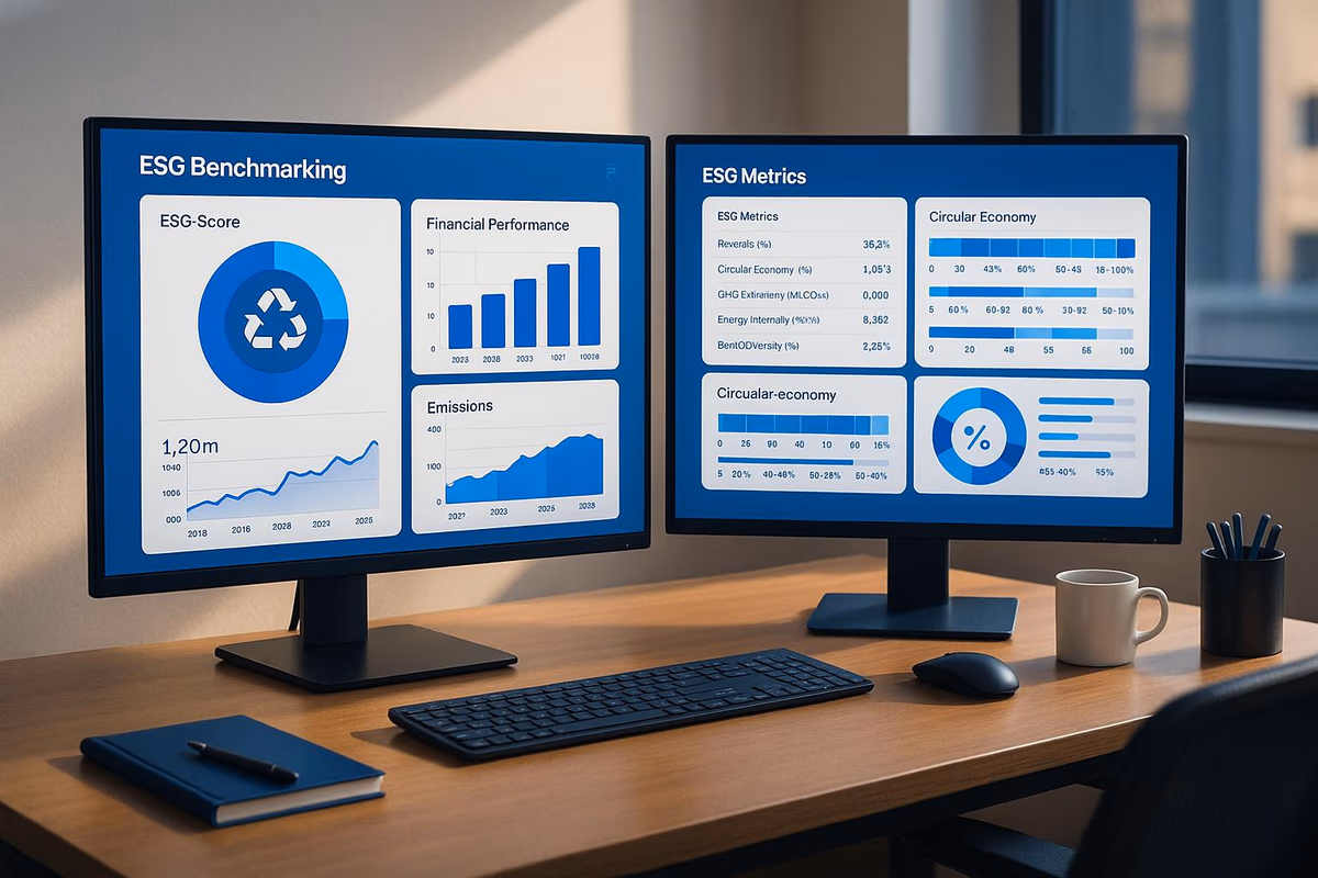 Dynamic ESG Benchmarking Tools for CFOs