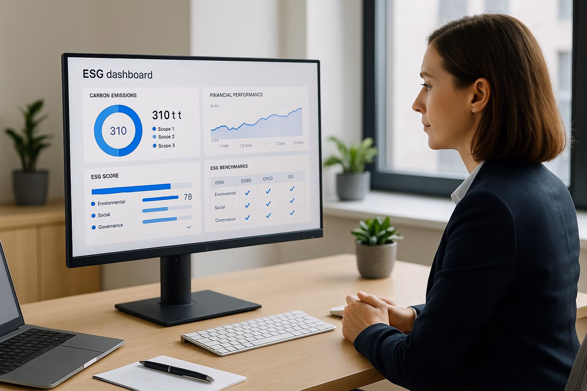 How AI Powers Dynamic ESG Dashboards