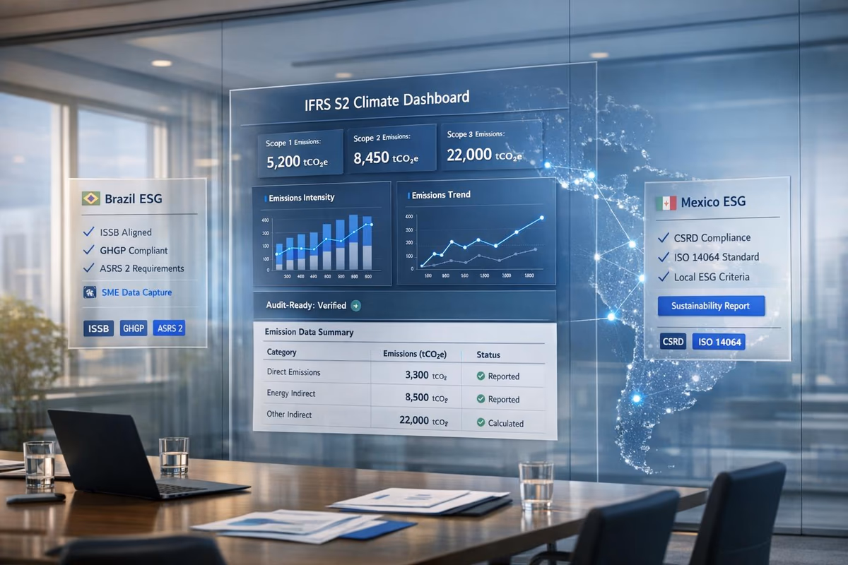 IFRS S2 vs Local ESG Standards in Latin America