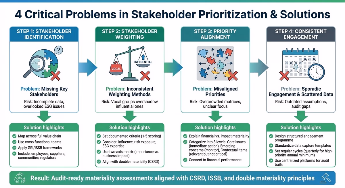 4-Step Framework for Effective Stakeholder Prioritization in Materiality Assessments
